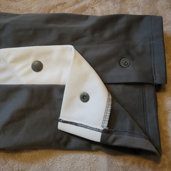 *NWT* Flirtitude XL Gray Ankle Snap Joggers - Picture 3 of 3